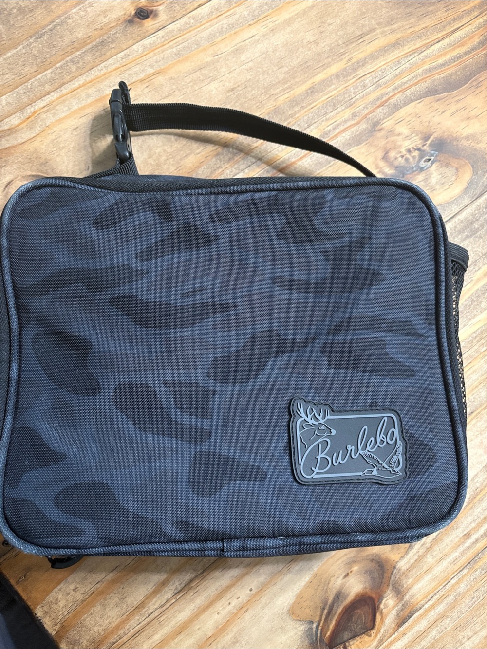 BURLEBO Black Camo Kids lunch box